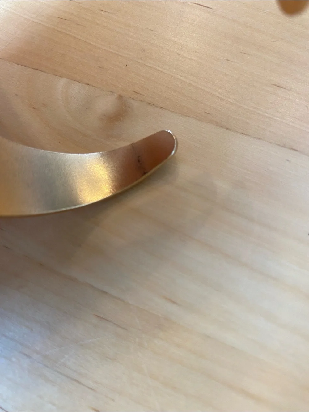 Alex and Ani Gold Tone Wonder Woman Logo Cuff Bracelet